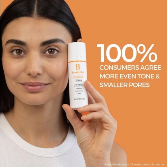 NIB BeautyStat Universal C Skin Refiner Vitamin C Brightening Serum - Picture 6 of 7